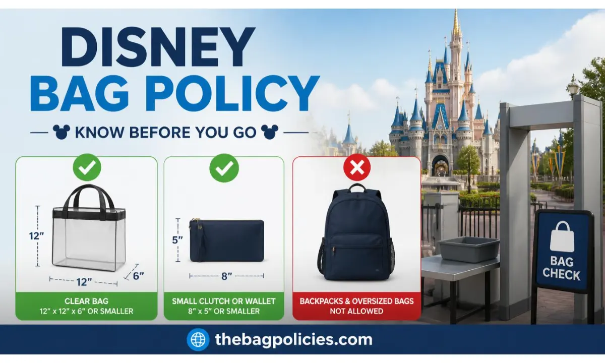 Disney Bag Policy