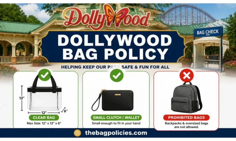 Dollywood Bag Policy